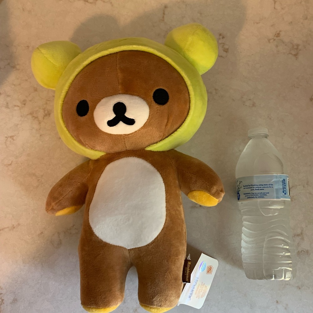 Rilakkuma bakery matcha bread plush